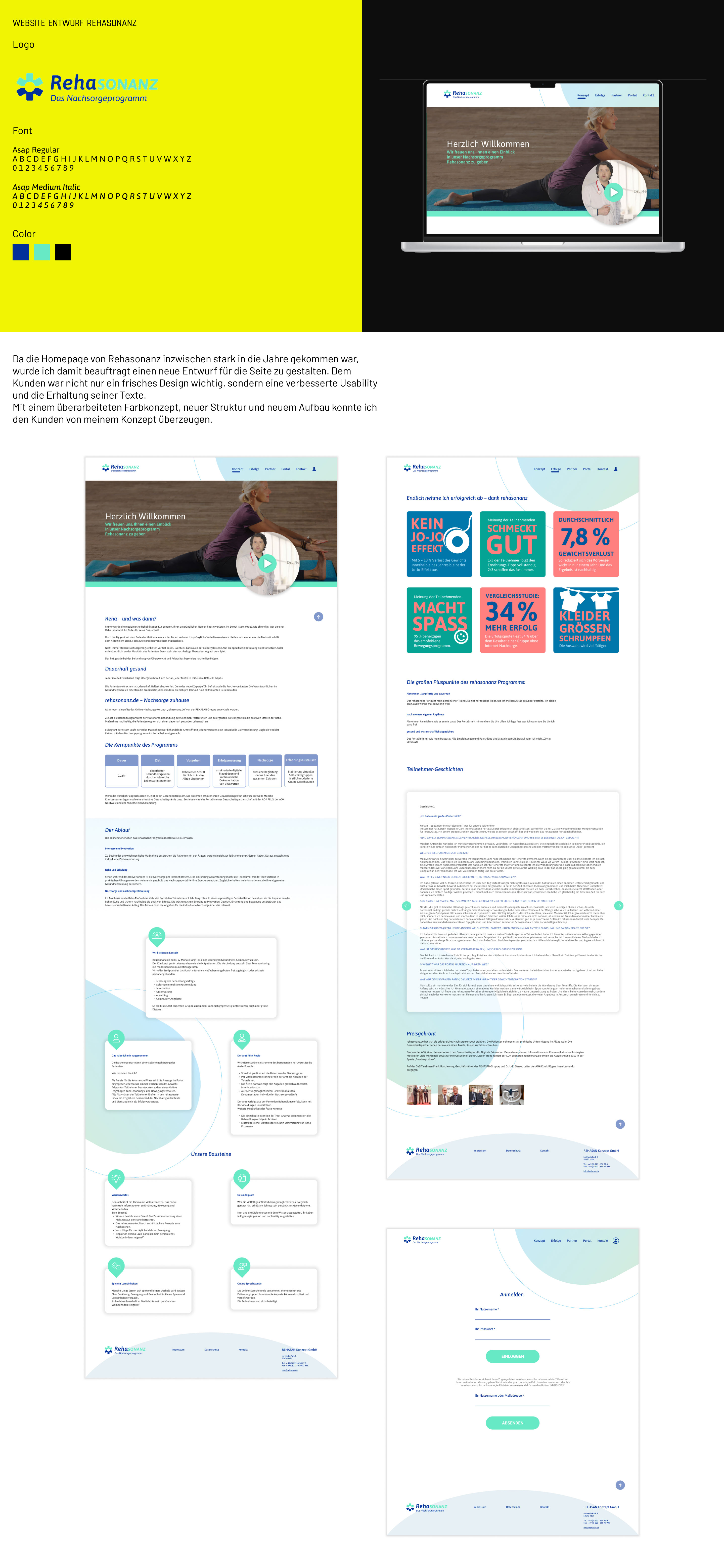 Rehasonanz Web Design Full