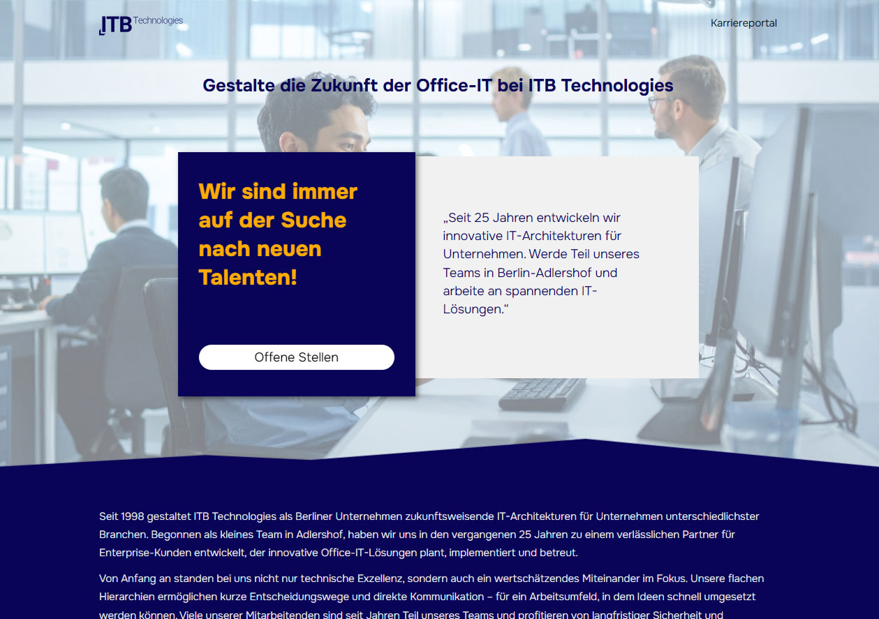 JobCMS Kariereportal